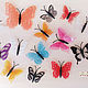 Translucent butterfly magnet, Interior elements, St. Petersburg,  Фото №1