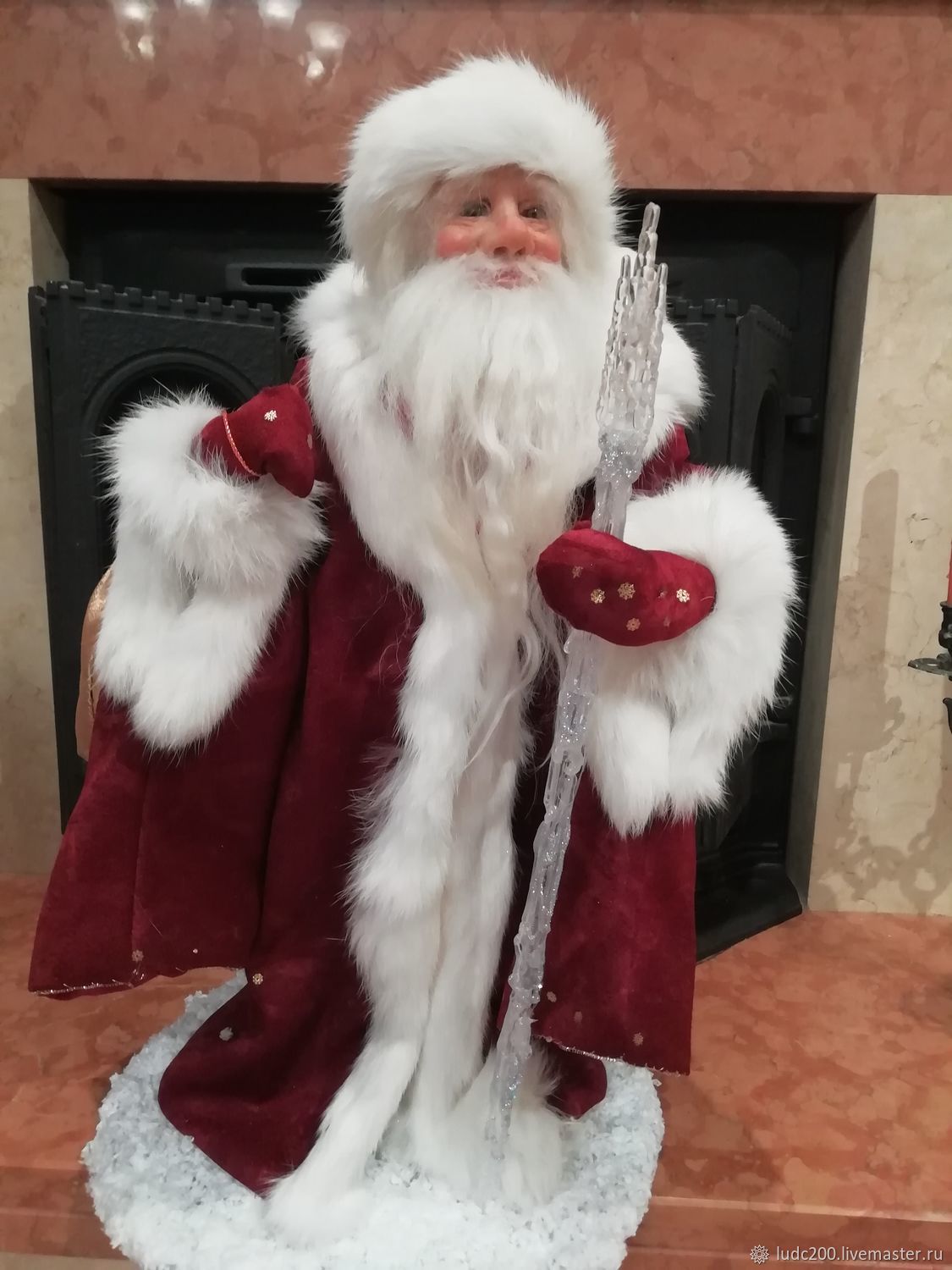 Публикация «Новогодние куклы Дед Мороз и Снегурочка» размещена в разделах