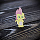 Wooden icon little Pony, Badge, Moscow,  Фото №1
