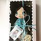 Интерьерная кукла. Мягкие игрушки. Ze dolls. Ярмарка Мастеров.  Фото №5