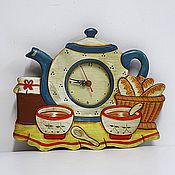 Винтаж handmade. Livemaster - original item Kitchen clock, France. Handmade.