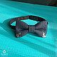 Tie Hope / dark blue bow tie with anchors, jeans. Ties. Respect Accessories. Online shopping on My Livemaster.  Фото №2