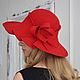 Заказать Широкополая шляпка Кармен. Lagutina Millinery. Ярмарка Мастеров. . Шляпы Фото №3