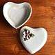 Order Porcelain jewelry box 'Heart' of Naples, Bassano, Italy. Dutch West - Indian Company. Livemaster. . Vintage interior Фото №3