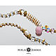Marbella Rose Beads. Necklace. Mala by Jemma. My Livemaster. Фото №5