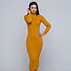 Yellow knitted dress, Dresses, Moscow,  Фото №1