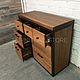  Дубовый комод в стиле лофт. Комоды. furniture store. Ярмарка Мастеров.  Фото №5