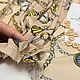 Стильная сетка Louis Vuitton. Морская тематика на бежевом фоне. Ткани. Mariteks  Итальянские  ткани. Ярмарка Мастеров.  Фото №7