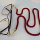 Order Glasses holder - beaded chain - harness. Magic box. Livemaster. . Chain Фото №3
