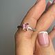 17. Кольцо с турмалином 1.10 ct . Кольца. Елена. Ярмарка Мастеров.  Фото №4