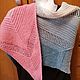  The shawl is a boomerang.Shawl made of natural wool. Shawls. lena101. My Livemaster. Фото №4