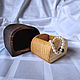 Шкатулка Комодик Bandsaw box для украшений деревянная коричневая. Шкатулки. Rustic Texture. Ярмарка Мастеров.  Фото №8