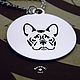 Address book engraved ' French bulldog'. Badges. Borowski store. Online shopping on My Livemaster.  Фото №2