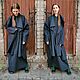 Пыльник КОКОН #069byshevtsova хлопковый. Плащи. SHEVTSOVA design | Одежда Говорит. Ярмарка Мастеров.  Фото №14
