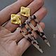 Заказать Серьги "Safari sting" Леопард. Tetta jewelry. Ярмарка Мастеров. . Серьги классические Фото №3