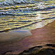 Oil painting 'Seashore at sunset'. Pictures. Andrey Smolensky painter (andreysmolensky). My Livemaster. Фото №5