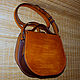 Leather handbag 'caramel'. Classic Bag. NETABUKVA. My Livemaster. Фото №6