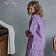 Home suit with trousers linen lilac. Home costumes. Delicate Clothing Store (Daria). My Livemaster. Фото №4