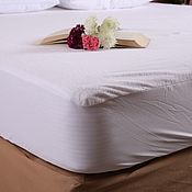 Для дома и интерьера handmade. Livemaster - original item Aquastop waterproof mattress pad with COTTON sides. Handmade.