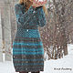 Платье "Snowflake". Платья. Knit Factory. Ярмарка Мастеров.  Фото №4