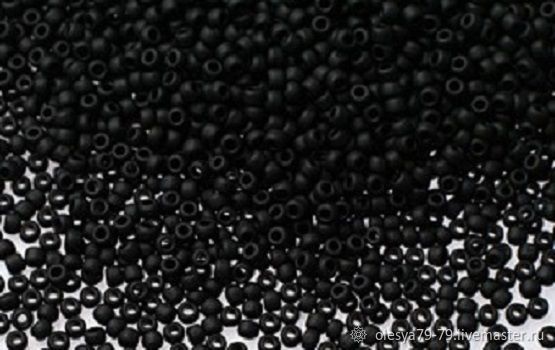 10g Toho Beads 11/0 49F black Japanese Toho beads neprozr mats, Beads, Chelyabinsk,  Фото №1
