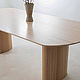 Дубовый овальный стол. Столы. Massiv Project - авторская мебель. Интернет-магазин Ярмарка Мастеров.  Фото №2