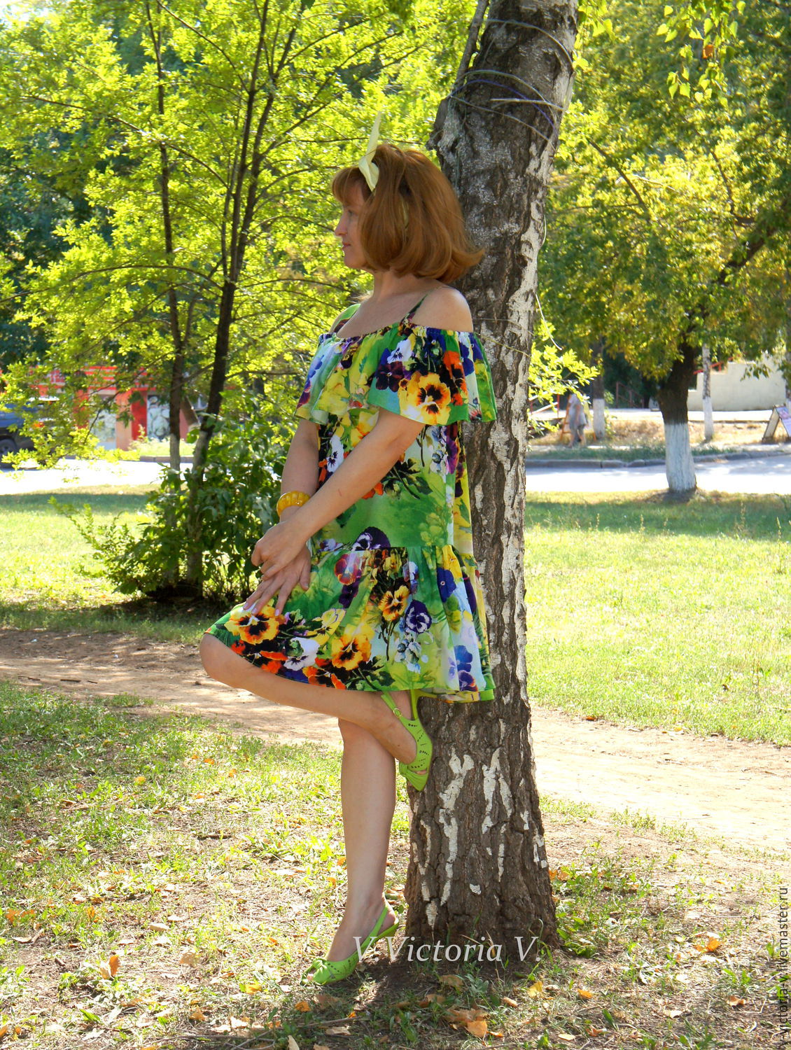 Летнее платье с воланами "Вкус лета", Платья, Самара,  Фото №1