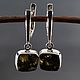 Метеоритные серьги метеорит Сеймчан Meteorite Seymchan Earrings. Серьги классические. MeteoriteArt. Ярмарка Мастеров.  Фото №7