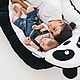 Гнездышко для ребёнка 2-6 лет/ Кокон / Мобильная кроватка «Панда Фома». Кокон-гнездо. Растём с малышом. Ярмарка Мастеров.  Фото №4