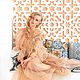 Бежевое фатиновое платье Mia. Платья. OLYA WHITE. Интернет-магазин Ярмарка Мастеров.  Фото №2