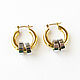 Order Earrings geometry 'Rings' earrings circles, stud earrings 2022. Irina Moro. Livemaster. . Earrings Фото №3
