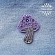 Order 'Fungus is not like' a beaded brooch. Color Game. Livemaster. . Brooches Фото №3