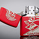 Зажигалка Zippo в подарок фанату ФК Спартак. Зажигалки. Маргарита Гроза (мастер). Ярмарка Мастеров.  Фото №5