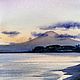 Картина акварелью, морской пейзаж. Картины. ARTSK Картины. Ярмарка Мастеров.  Фото №4