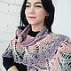 Shawl kerchief bactus 'Dawn'. Shawls. Lena Aseeva Knit and Felt. My Livemaster. Фото №6