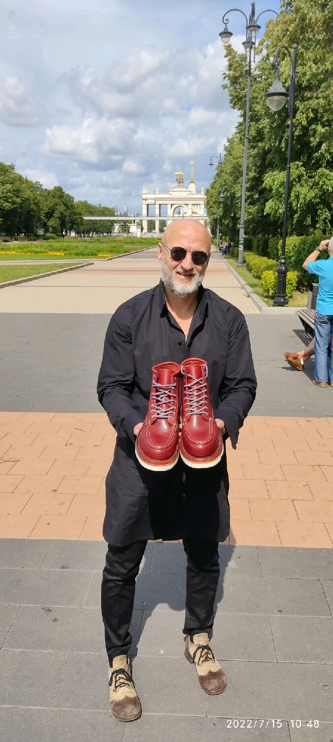 Ботинки Red Wing в стиле Work Boots – заказать на Ярмарке Мастеров –RCQI8RU