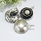 Pearl Earrings 925 Silver ALS0067. Earrings. Sunny Silver. My Livemaster. Фото №6