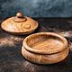 Order Small plate with lid made of oak. Foksvudrus. Livemaster. . Plates Фото №3