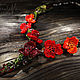 necklace 'poppy fjords', Necklace, Moscow,  Фото №1