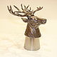 Glass-shifter ' Deer'. Shot Glasses. Ural suvenir. My Livemaster. Фото №4