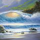 Картина "Магия океана", холст 50х60 см. Картины. Романтик (ladyarta). Ярмарка Мастеров.  Фото №5