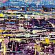 Order Bright picture night city picture top view picture 40 by 50 cm. paintmart (oikos). Livemaster. . Pictures Фото №3