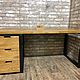 Стол руководителя, массив дуба. Столы. EasyLOFT. Ярмарка Мастеров.  Фото №4