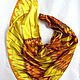 Batik shawl 'Golden bird', Shawls1, Yaroslavl,  Фото №1