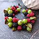 Браслет "Summer" с ягодами, Браслет из бусин, Йошкар-Ола,  Фото №1