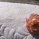 Подушка с монограммой в подарок Шеби стеганная. Подушки. В светелке (Ткани квилтинг пэчворк). Интернет-магазин Ярмарка Мастеров.  Фото №2