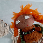 Авторская текстильная  кукла "Сказки осени"