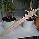 Frostmourne меч Ледяная скорбь. Прикольные подарки. Творческая мастерская DG Labs. Интернет-магазин Ярмарка Мастеров.  Фото №2