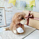 The cat with the mouse. interior toy. Gift. Stuffed Toys. fairy Polina. Online shopping on My Livemaster.  Фото №2