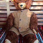 Винтаж handmade. Livemaster - original item Teddy bear vintage GDR 50s vintage toy bear of the USSR times. Handmade.